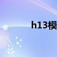 h13模具钢多少钱一吨（h13）