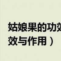 姑娘果的功效与作用及食用方法（菇娘果的功效与作用）