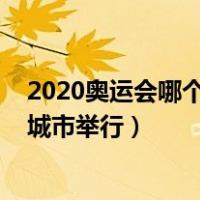 2020奥运会哪个国家举办（2020年奥运会在哪个国家哪个城市举行）