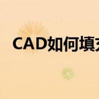 CAD如何填充图案（cad填充图案怎么用）