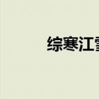 综寒江雪3免费阅读（综寒江雪）