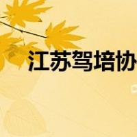 江苏驾培协会官方网站（江苏驾培协会）