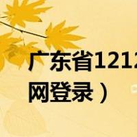 广东省12123交管官网（广东交管12123官网登录）