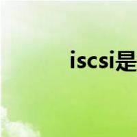 iscsi是什么接口（iscsi是什么）