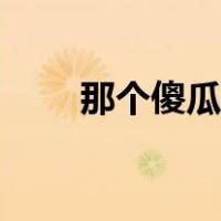 那个傻瓜歌词简谱（那个傻瓜歌词）