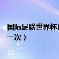国际足联世界杯几年举行一次（国际足联世界杯每几年举办一次）