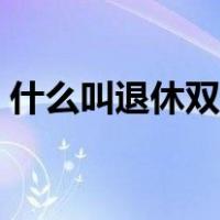 什么叫退休双轨制度（退休双轨制是谁弄的）