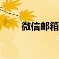 微信邮箱地址怎么验证（微信邮箱）