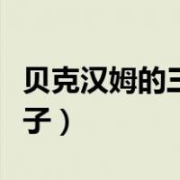 贝克汉姆的三个儿子和女儿（贝克汉姆几个孩子）