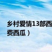 乡村爱情13部西瓜影音全集免费（乡村爱情8部全集播放免费西瓜）