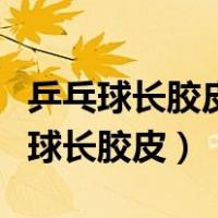 乒乓球长胶皮价格表大维长胶王多少钱（乒乓球长胶皮）