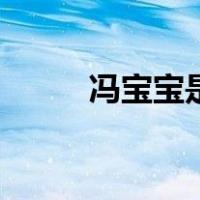 冯宝宝是什么（冯宝宝个人资料）