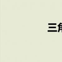 三角志钢琴谱（三角志）