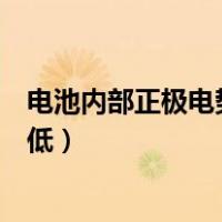 电池内部正极电势高还是负极电势高（原电池正负极电势高低）