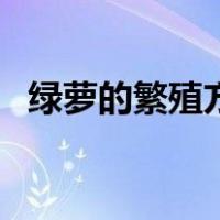 绿萝的繁殖方法有几种（绿萝的繁殖方法）