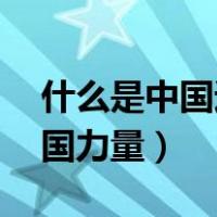 什么是中国速度,什么是中国力量（什么是中国力量）