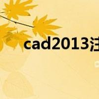 cad2013注册机在哪一个文件夹里面啊