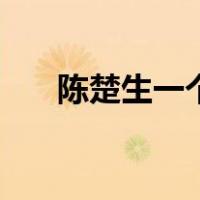 陈楚生一个人的冬天（一个人的冬天）