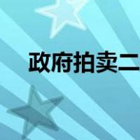 政府拍卖二手车流程（政府拍卖二手车）