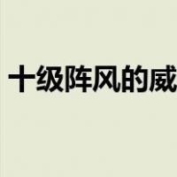 十级阵风的威力有多大（十级风有多大威力）