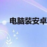 电脑装安卓模拟器（安卓模拟器电脑版）
