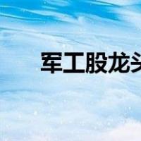 军工股龙头股是哪几只（军工股龙头）