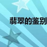 翡翠的鉴别知识视频（翡翠的鉴别知识）