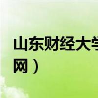 山东财经大学自考网站（山东财经大学自考官网）
