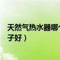 天然气热水器哪个牌子好质量好又安全（天然热水器哪个牌子好）