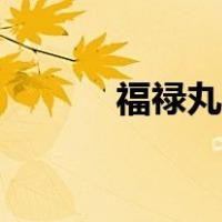 福禄丸子最新小说（福禄丸子）