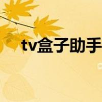 tv盒子助手官网下载（tv盒子助手官网）
