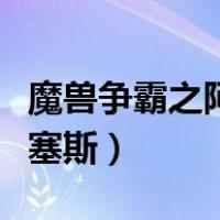 魔兽争霸之阿尔萨斯（魔兽争霸之我成了阿尔塞斯）