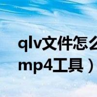 qlv文件怎么转换成mp4工具（qlv文件转换mp4工具）