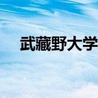 武藏野大学属于几流大学（武藏野大学）