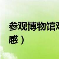 参观博物馆观后感300字（邯郸市博物馆观后感）