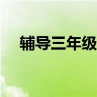 辅导三年级数学视频（辅导三年级数学）
