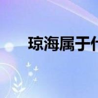 琼海属于什么市（琼海市属于哪个市）