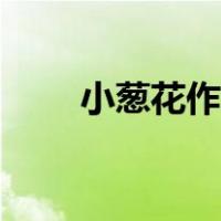 小葱花作品集百度云（小葱花资源）