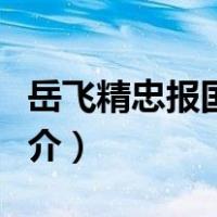 岳飞精忠报国故事概述（岳飞精忠报国故事简介）