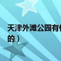 天津外滩公园有什么好玩的景点（天津外滩公园有什么好玩的）