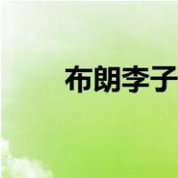 布朗李子有什么营养价值（布朗李）