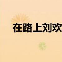 在路上刘欢原唱歌词（在路上歌词刘欢）