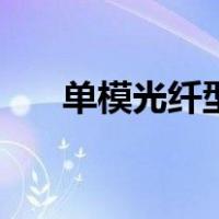 单模光纤型号有哪些（单模光纤型号）