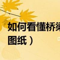 如何看懂桥梁钢筋结构图（如何看懂桥梁钢筋图纸）