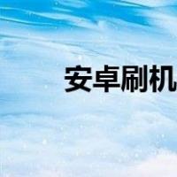 安卓刷机教学视频（安卓刷机助手）