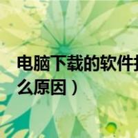 电脑下载的软件打不开是什么原因（下载的软件打不开是什么原因）