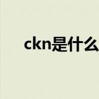 ckn是什么牌子的车（ckn是什么意思）