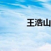 王浩山里娃（王浩一个山村娃）