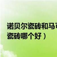 诺贝尔瓷砖和马可波罗瓷砖哪个好（诺贝尔瓷砖和马可波罗瓷砖哪个好）