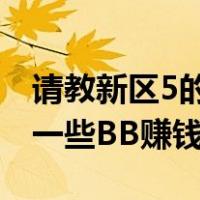 请教新区5的平民攻略如何通过开团队配置加一些BB赚钱